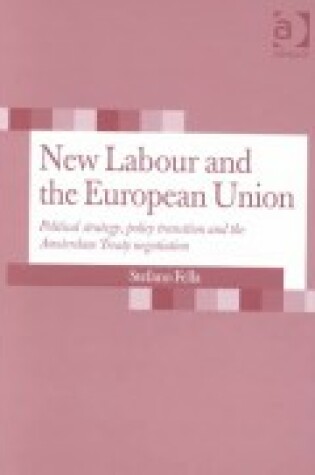 Cover of New Labour and the European Union