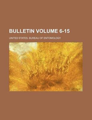 Book cover for Bulletin Volume 6-15