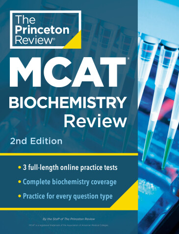 Book cover for Princeton Review MCAT Biochemistry Review
