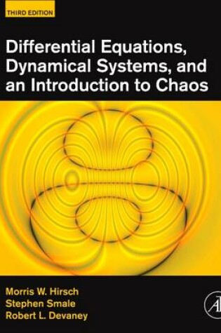 Cover of Differential Equations, Dynamical Systems, and an Introduction to Chaos