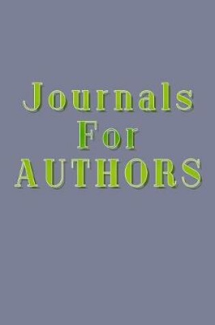 Cover of Journals For Authors