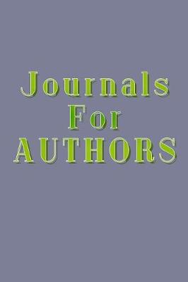 Book cover for Journals For Authors