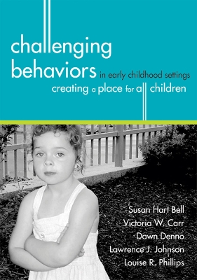 Book cover for Challenging Behaviours in Early Childhood Settings