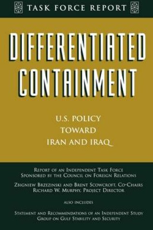 Cover of Differentiated Containment