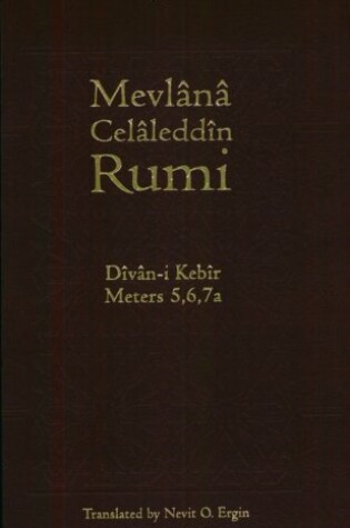 Cover of Divan-I Kebir, Meter 5, 6, 7a