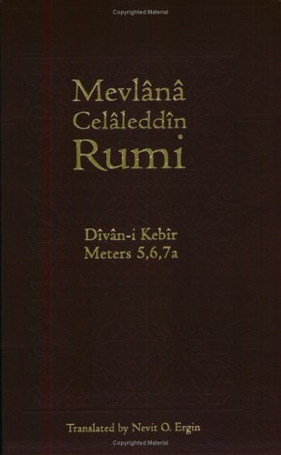 Cover of Divan-I Kebir, Meter 5, 6, 7a