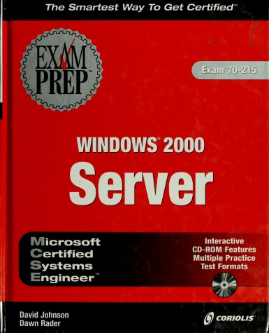 Book cover for MCSE Windows 2000 Server Exam Prep