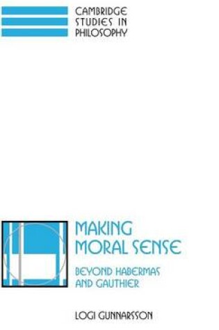 Cover of Making Moral Sense