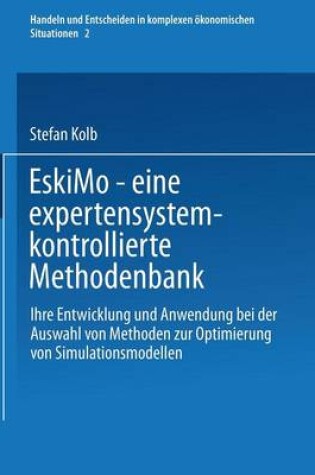 Cover of EskiMo — eine expertensystemkontrollierte Methodenbank