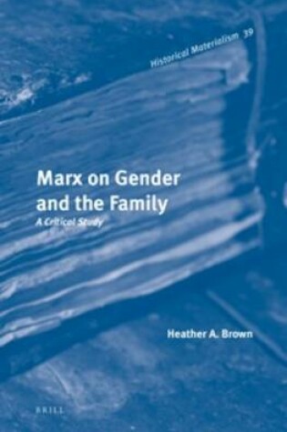 Cover of Marx on Gender and the Family