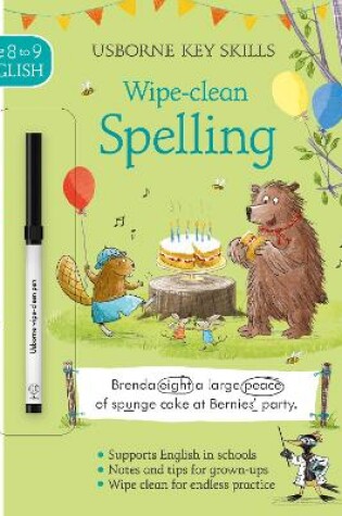 Cover of Wipe-Clean Spelling 8-9