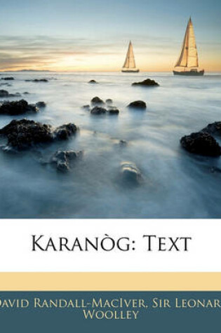 Cover of Karanog