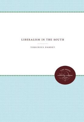 Book cover for Liberalism in the South