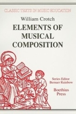 Cover of Elements of Musical Composition (1830)