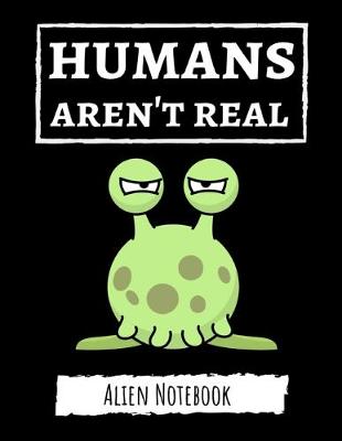 Book cover for Humans Aren't Real