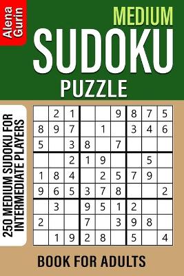 Book cover for Medium Sudoku Puzzle Book for Adults