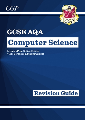 Book cover for New GCSE Computer Science AQA Revision Guide includes Online Edition, Videos & Quizzes