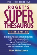 Book cover for Roget's Super Thesaurus