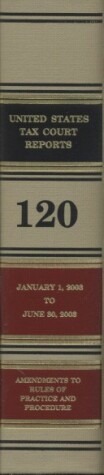 Cover of Reports of the United States Tax Court, Volume 120