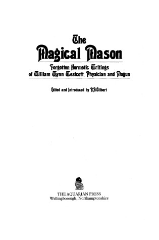 Cover of The Magical Mason