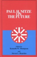 Book cover for Paul H Nitze on the Future CB