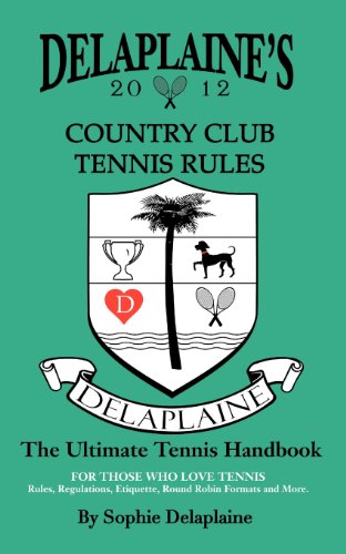 Book cover for Delaplaine's Country Club Tennis Rules