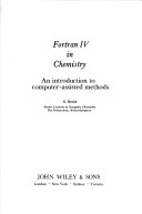 Book cover for Fortran IV in Chemistry