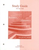 Book cover for Study Guide to Accompany Statistical Techniques in Business and Economics 13e