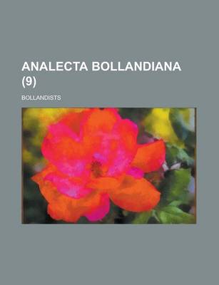 Book cover for Analecta Bollandiana (9)