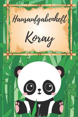 Book cover for Hausaufgabenheft Koray
