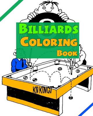 Book cover for Billiards Coloring Book
