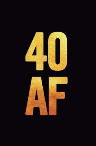 Cover of 40 AF