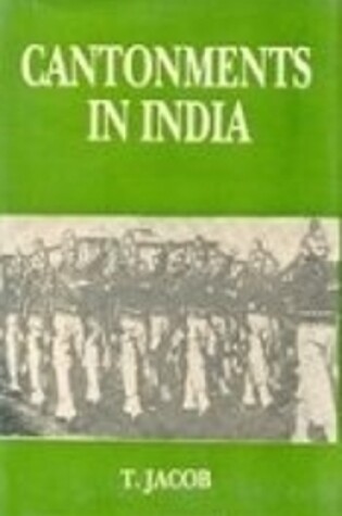 Cover of Cantonments in India