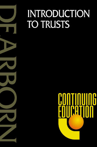 Cover of Introduction to Trusts