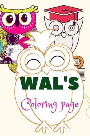 Cover of WAL'S Coloring page