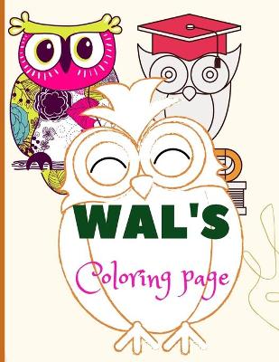 Book cover for WAL'S Coloring page