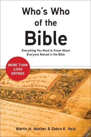 Cover of Who's Who of the Bible