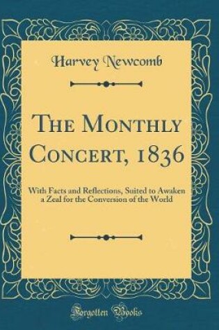 Cover of The Monthly Concert, 1836