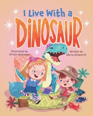Book cover for I Live With A Dinosaur