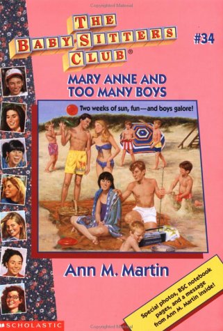 Book cover for Mary Anne and Too Many Boys