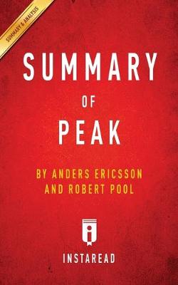 Book cover for Summary of Peak by Anders Ericsson and Robert Pool - Includes Analysis