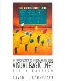 Book cover for Introduction to Programming with Visual Basic.NET, An & Microsoft VB. NET & Document VB.NET