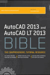 Book cover for AutoCAD 2013 and AutoCAD LT 2013 Bible