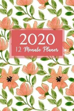 Cover of 12 Monate Planer 2020