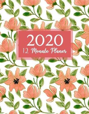 Book cover for 12 Monate Planer 2020
