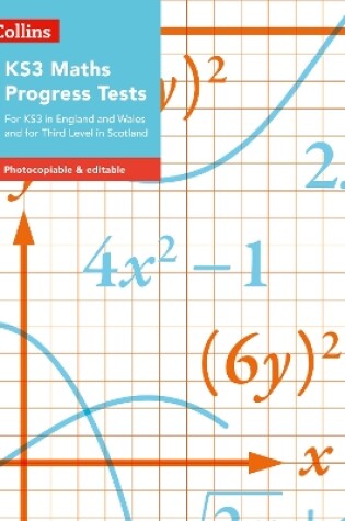 Cover of KS3 Maths Progress Tests