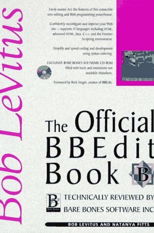 Cover of OFICIAL BBEDIT BOOK B/CD