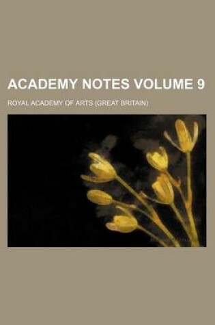 Cover of Academy Notes Volume 9