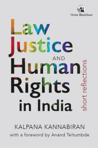 Cover of Law, Justice and Human Rights in India: