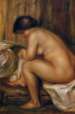Book cover for 150 page lined journal After Bathing, 1900 Pierre Auguste Renoir